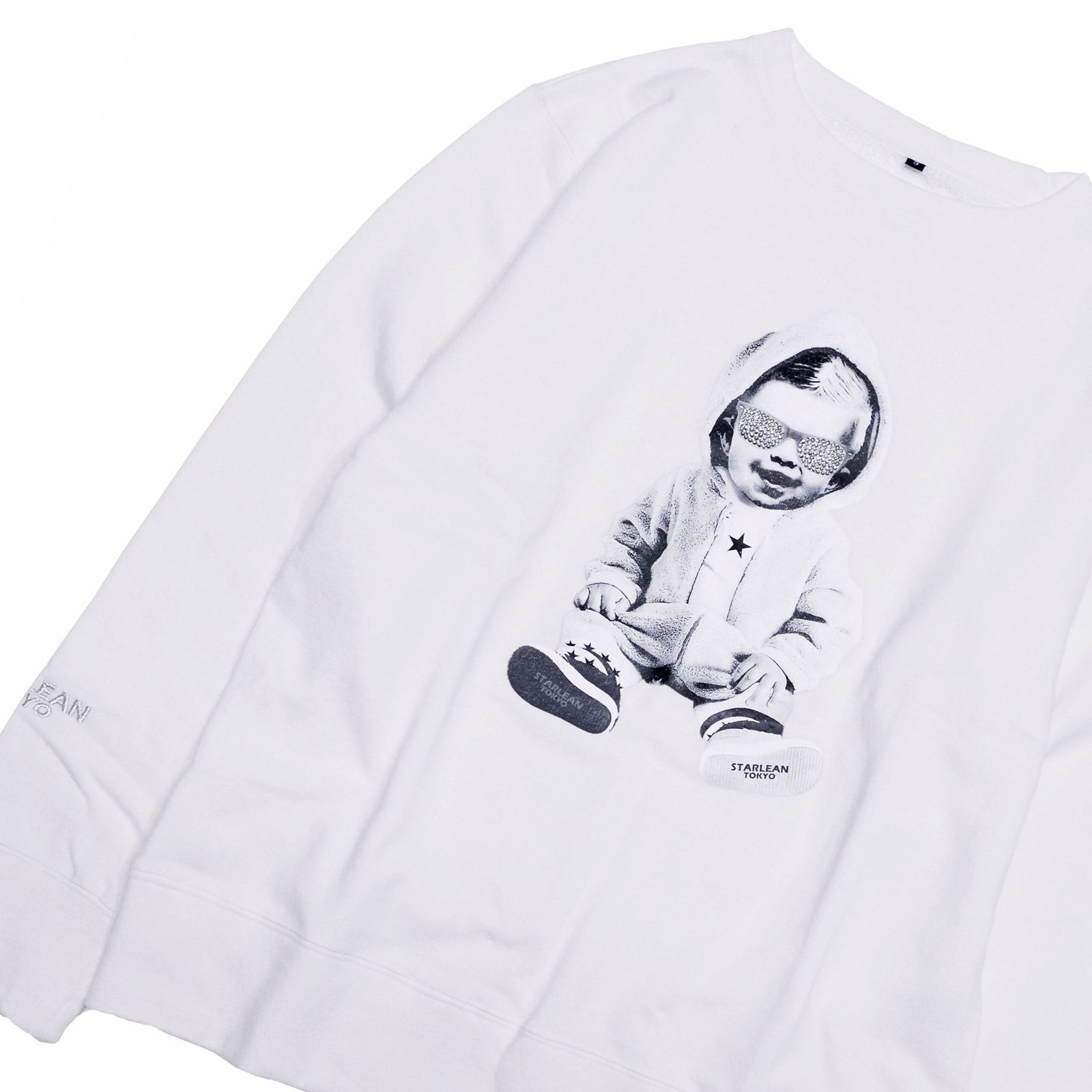 スウェット / SWALLOW HOODIE BABY SWAET / WHITE  [SLSW036]