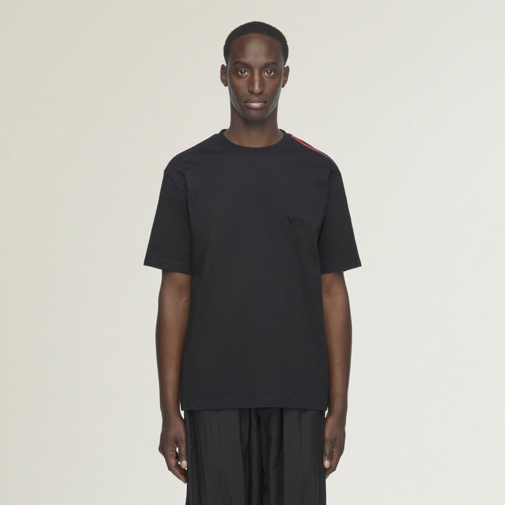 グラデーション3ストライプTシャツ / GRD 3S SS TEE / BLACK [KQ8600-APPA26]