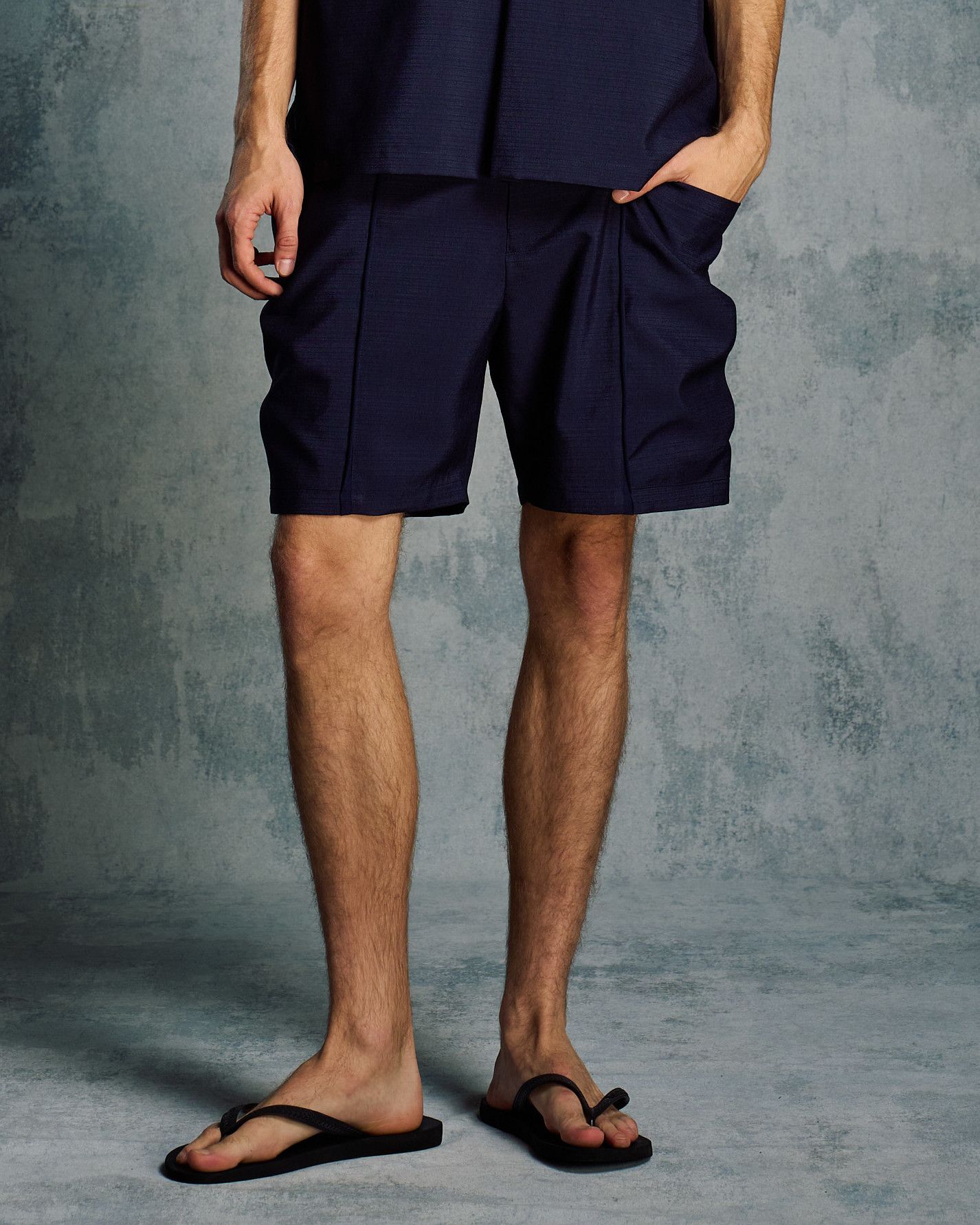 ☆先行予約☆ テックショーツ / teck shorts / NAVY [5221 pe49i]