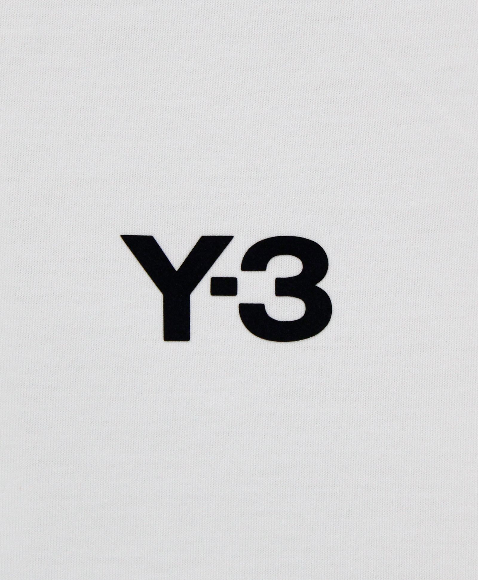 Y-3 - ロングスリーブTシャツ / 3S LS TEE / OFFWHITE / BLACK [IA1421