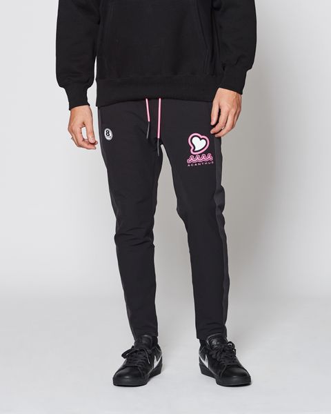 ☆先行予約販売2025年9月下旬～10月下旬頃入荷予定☆ ACANTHUS × muta MARINE / muta sweet muta Sideline Pants / サイドラインパンツ / BLACK PINK 【MA2548】
