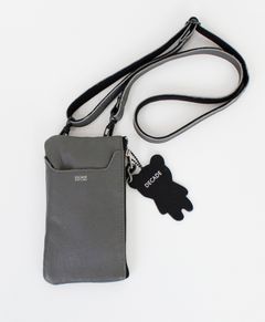 オイルドカウレザー・2Wayミニショルダーバッグ / Oiled Cow Leather 2Way mini Shoulder / GREY [DCD-01415]