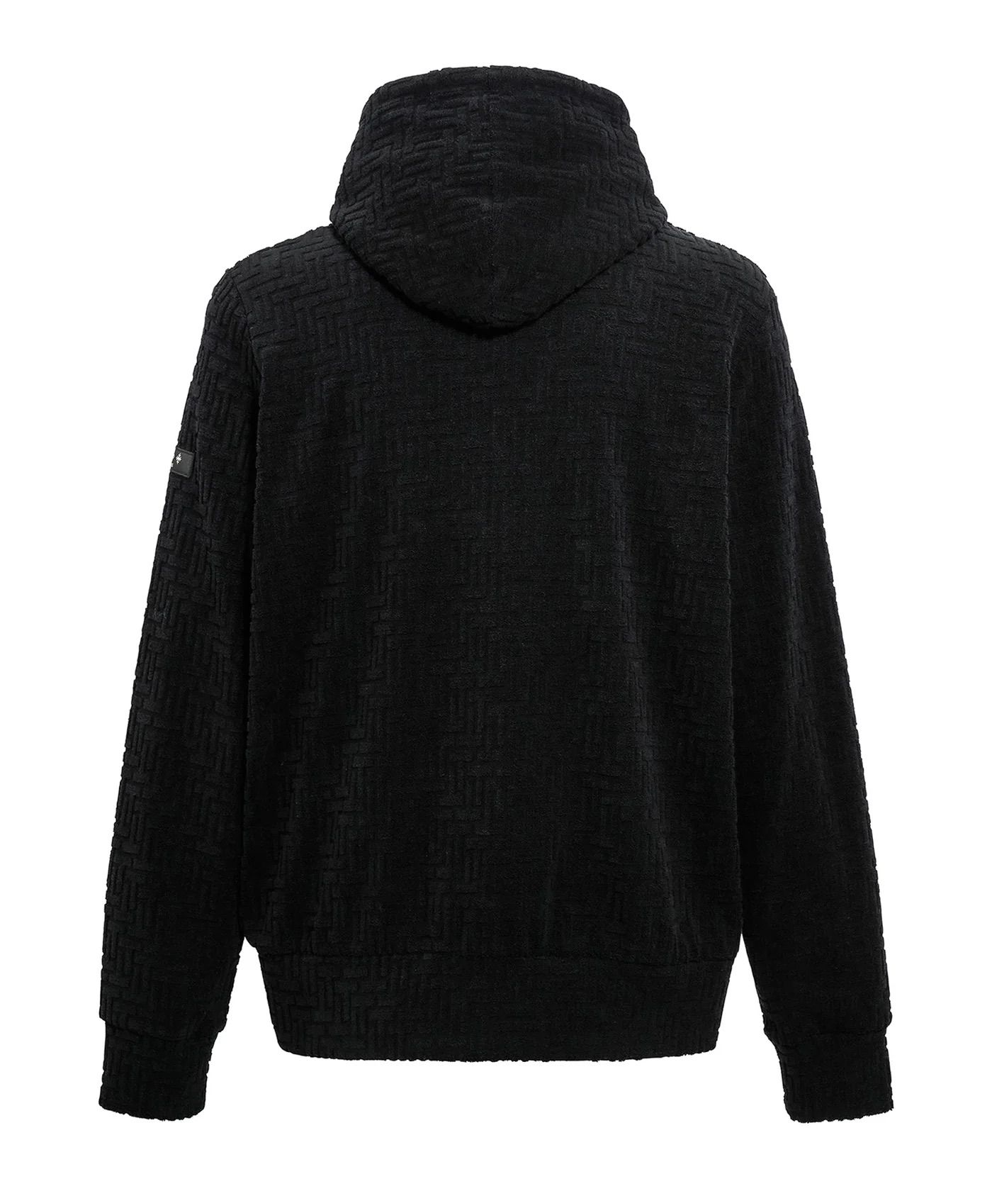 DOVINO ドヴィーノ /  パイルジップパーカー  / ブラック [MCKZ0469063588]