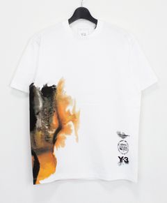 プリントショートスリーブTシャツ / Y-3 AOP SHORT SLEEVE TEE / CORE WHITE [JX4744-APPA25]