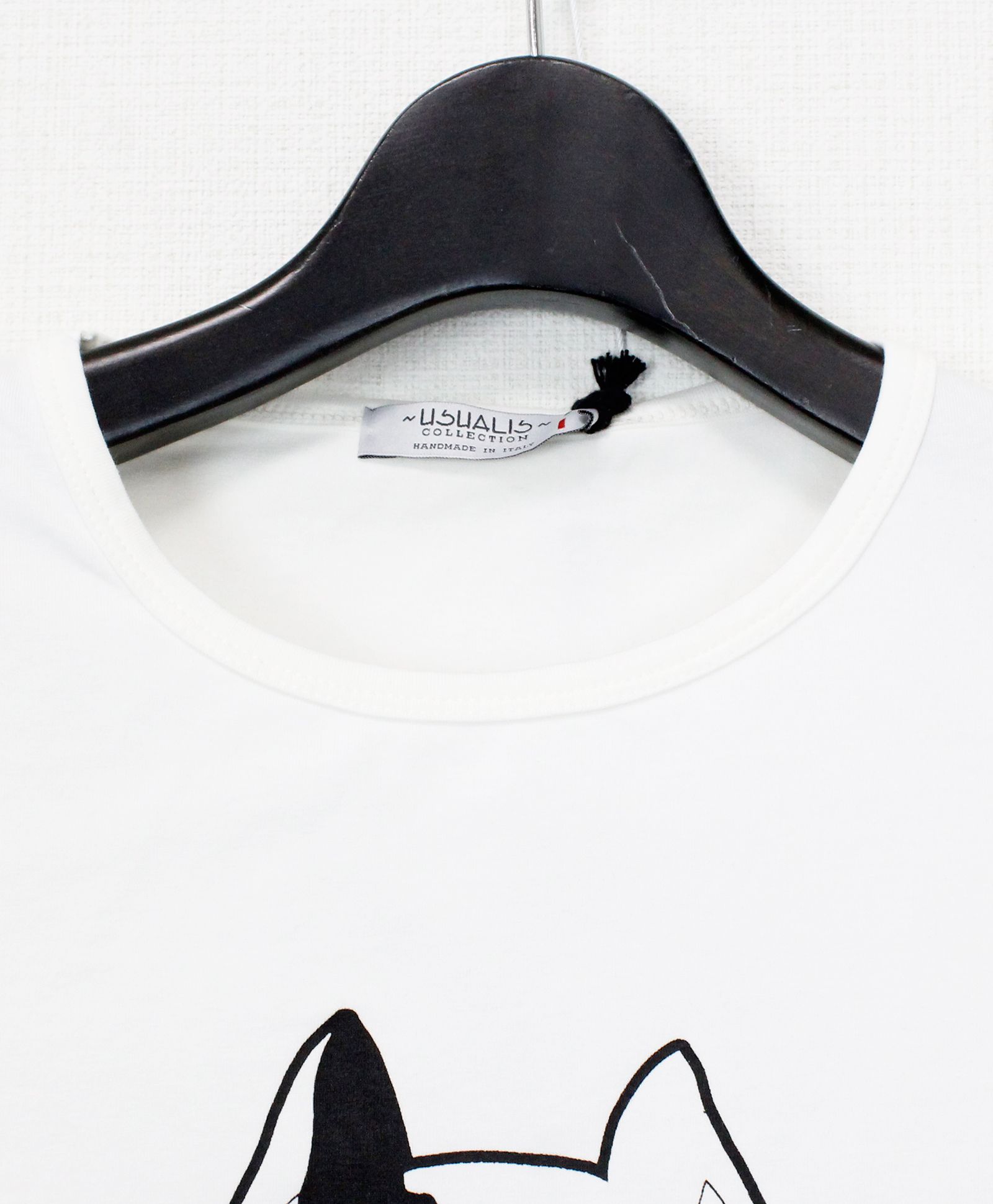 ラインストーン S/S Tシャツ / ホワイト [UC31-9795]