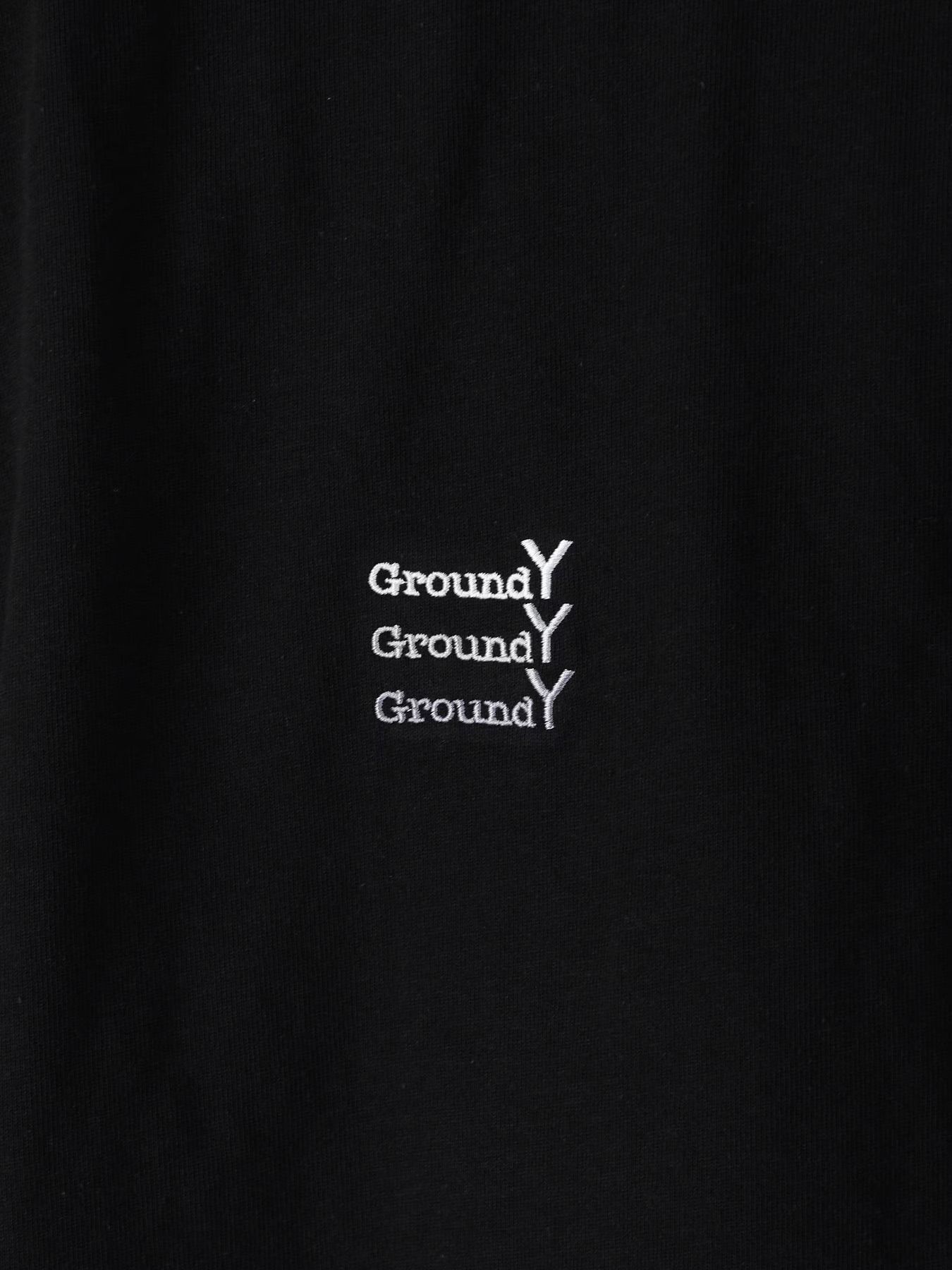 Ground Y × NEW ERA LONG SLEEVE T / BLACK [GW-T50-091-1]