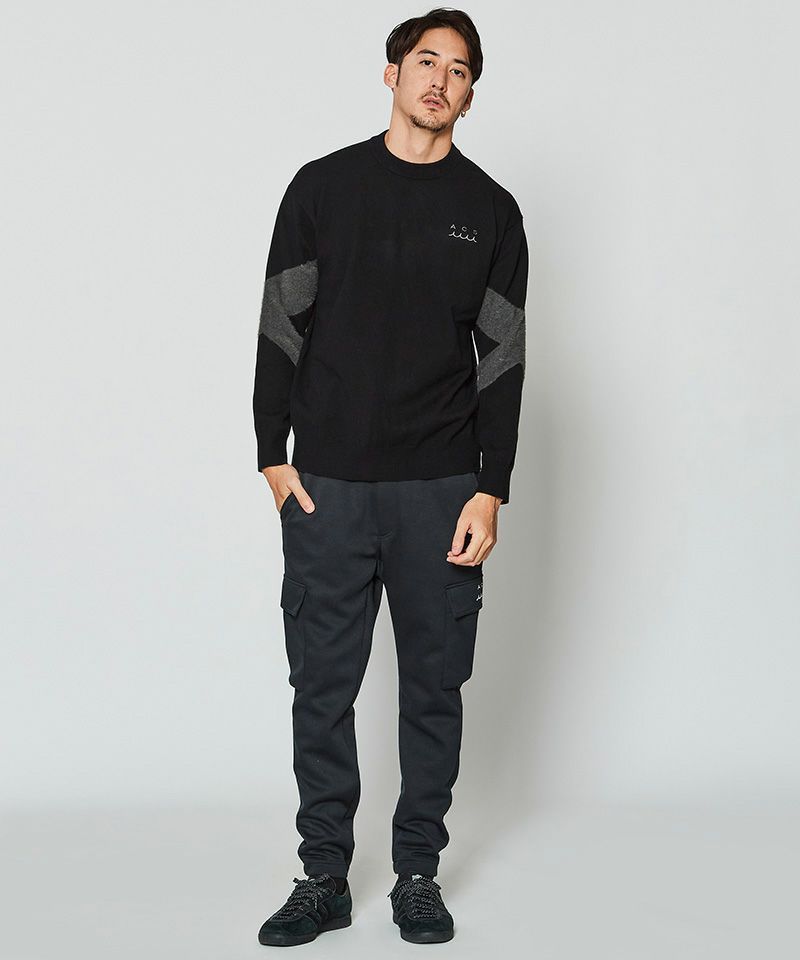 ACANTHUS x muta MARINE Ringer Logo knit [全3色] – muta Online Store