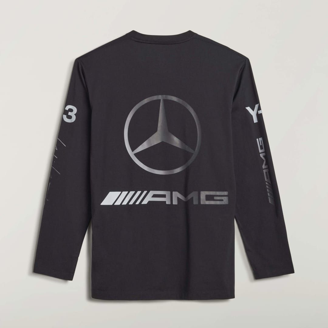 ロング スリーブ ティー / Y-3 MERCEDES - AMG PETRONAS FORMULA 1 TEAM CHAOS LOGO LONG SLEEVE TEE / BLACK [KR2372-APPS26]