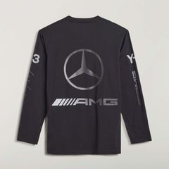 ロング スリーブ ティー / Y-3 MERCEDES - AMG PETRONAS FORMULA 1 TEAM CHAOS LOGO LONG SLEEVE TEE / BLACK [KR2372-APPS26]