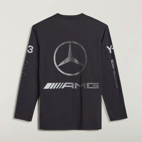ロング スリーブ ティー / Y-3 MERCEDES - AMG PETRONAS FORMULA 1 TEAM CHAOS LOGO LONG SLEEVE TEE / BLACK [KR2372-APPS26]