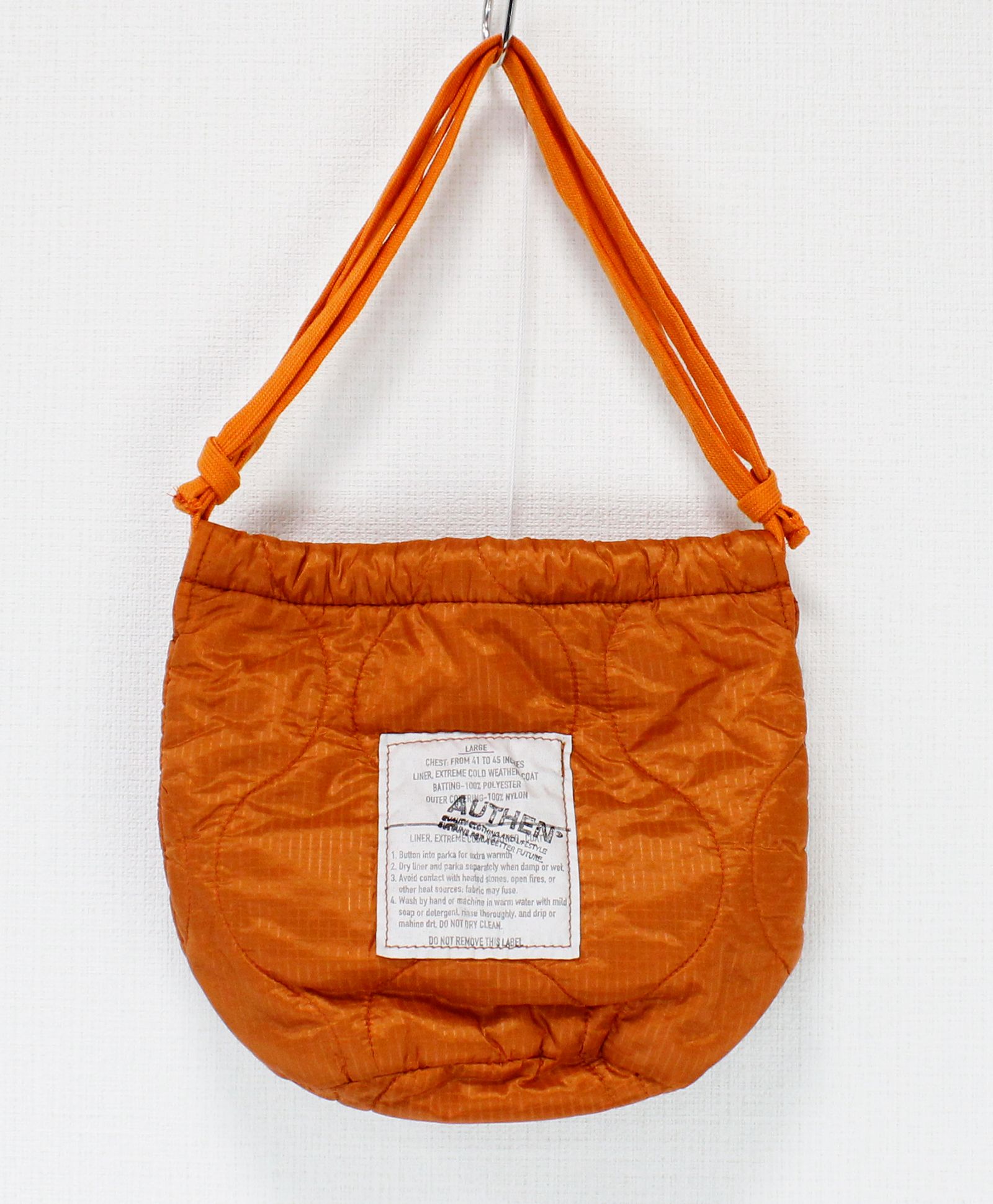 ミリタリーライナー ポーチ S / MILITARY LINER POUCH S  / ORANGE [AUT-102-005]