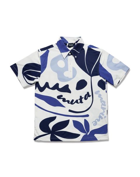 フローラル ポロシャツ / ホワイト [MGBG-446825]⭐︎