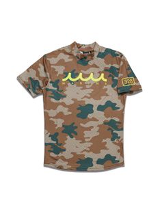 ラッシュTシャツ (ダイアゴナルカモ) / ベージュ [MMTK-439010]