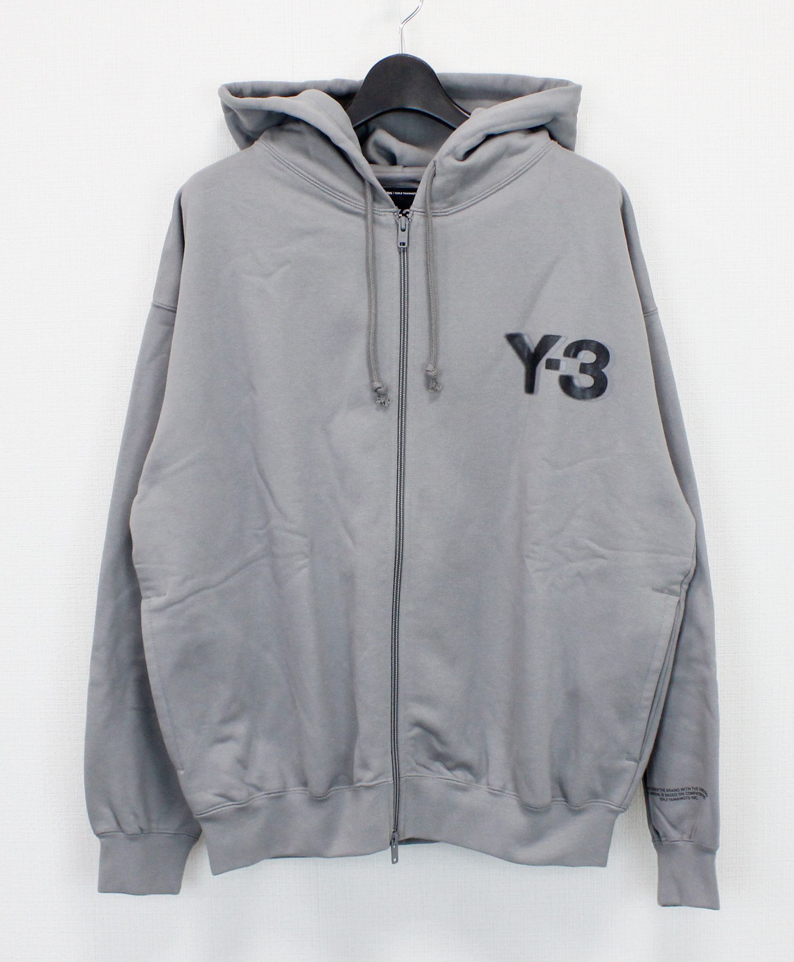 Y-3 - ロゴ ジップ フーディー / LOGO ZIP HOODIE / CHSOGR [JD9808-APPA24] | femt