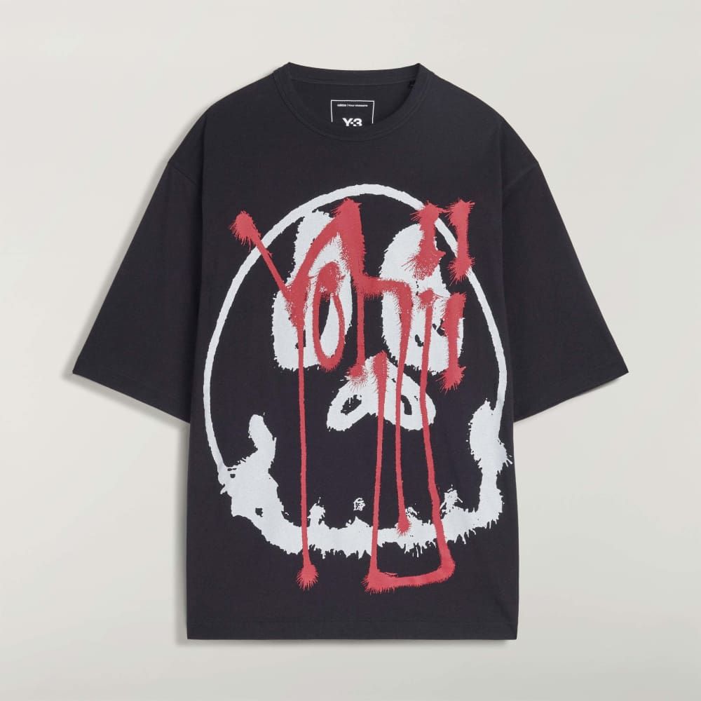 チト グラフィック ショート スリーブ Tシャツ / Y-3 CHITO GRAPHIC SHORT SLEEVE TEE / BLACK [KR1062 -APPA26]