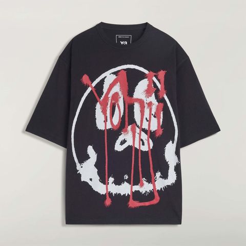 チト グラフィック ショート スリーブ Tシャツ / Y-3 CHITO GRAPHIC SHORT SLEEVE TEE / BLACK [KR1062 -APPA26]