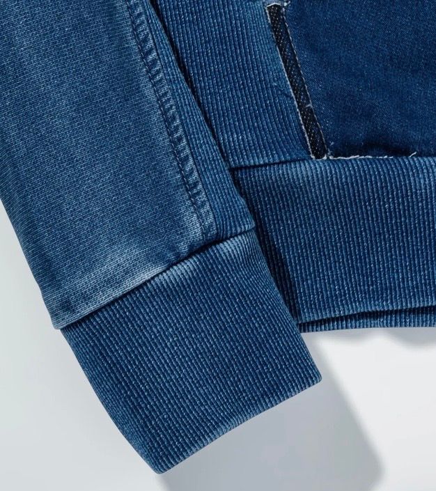 インディゴカモ ジョグフーディー / パーカー / インディゴ【USO-26060】