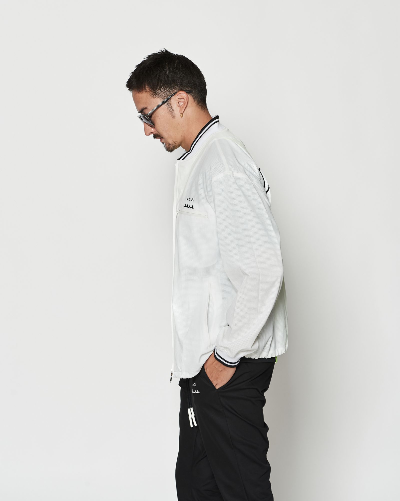 ☆先行予約☆muta MARINE × ACANTHUS  / Dot Air®ベンチレーションジャケット / Dot Air® Ventilation Jacket / WHITE【MA2603】