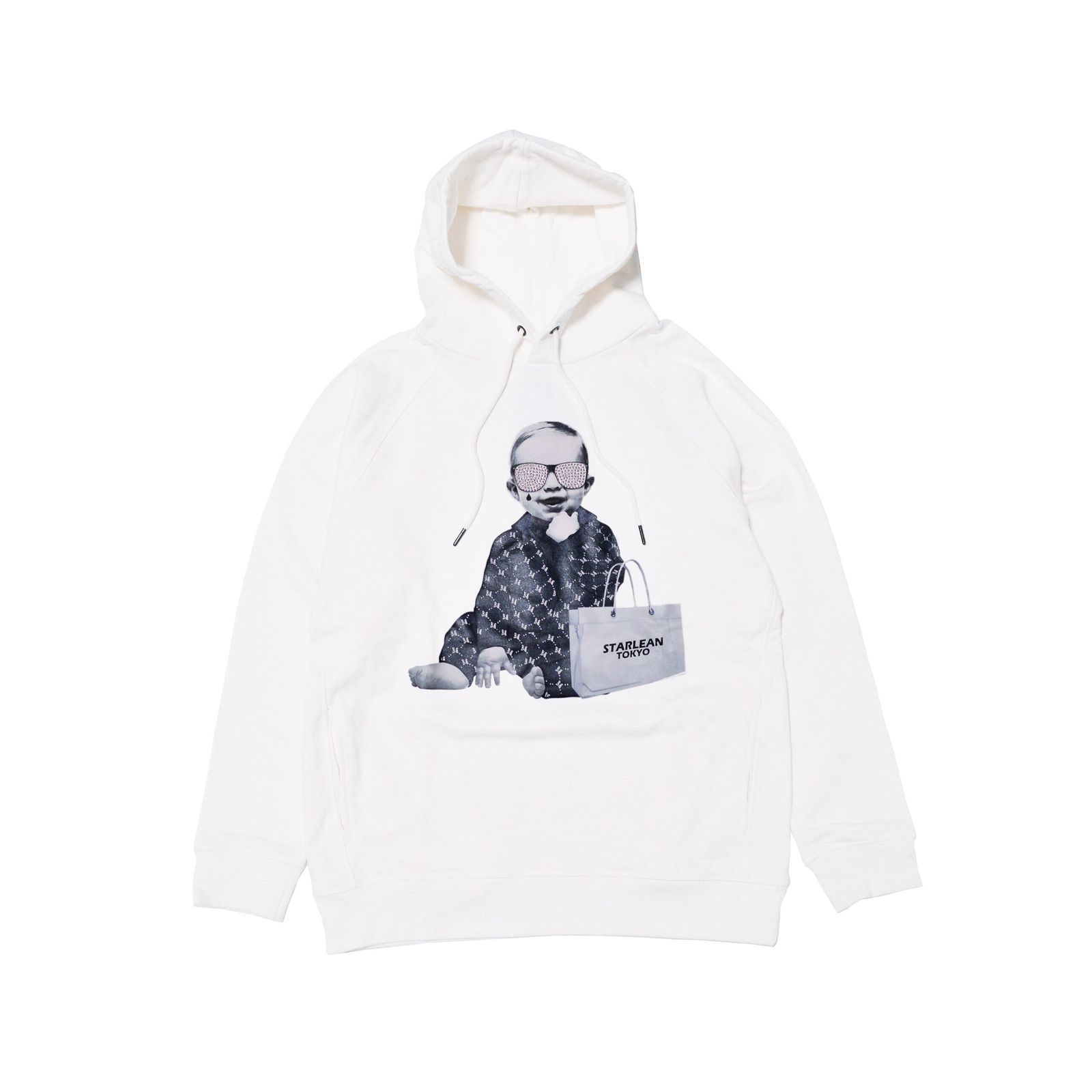 プルオーバーパーカー / SWALLOW HOODIE / WHITE [SLPP154]