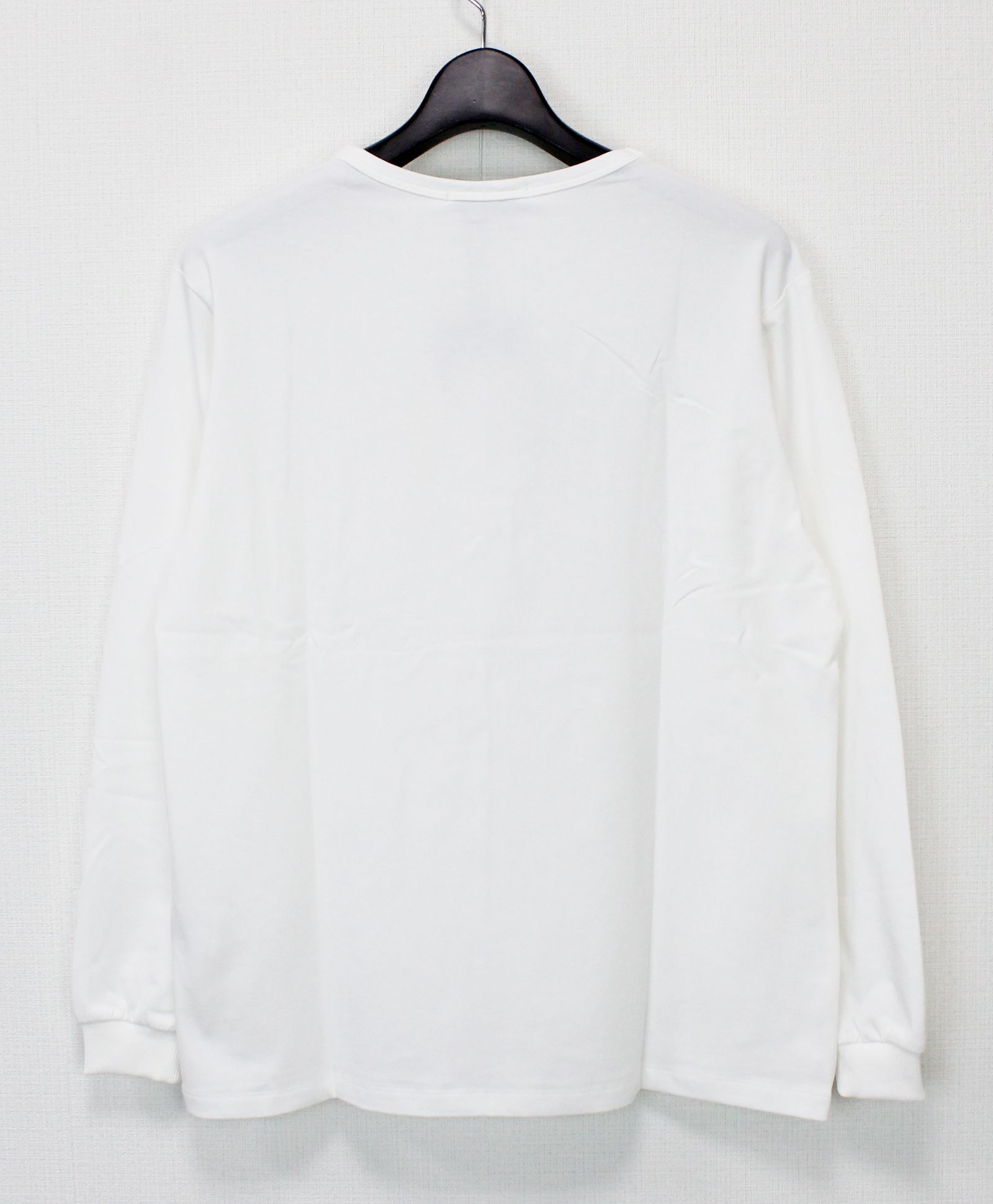 ラインストーン『7』 L/S Tシャツ / ロンT / ホワイト [UC52-N544]