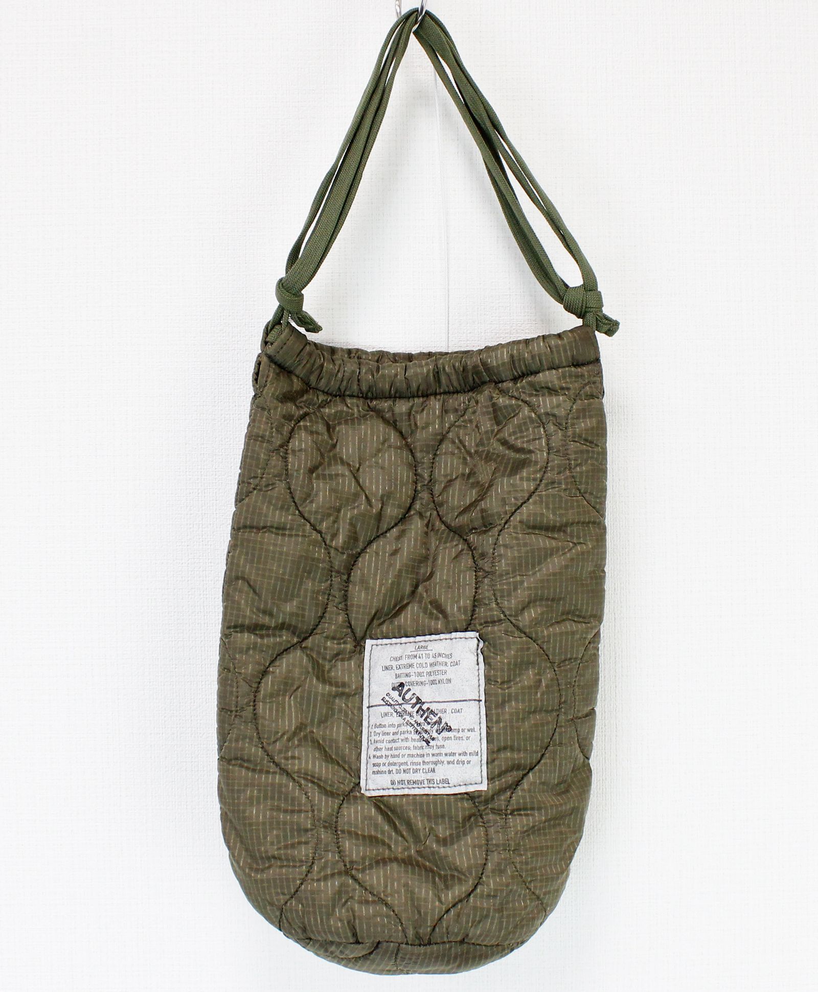 ミリタリーライナー ポーチ L / MILITARY LINER POUCH L  / OLIVE [AUT-103-005]