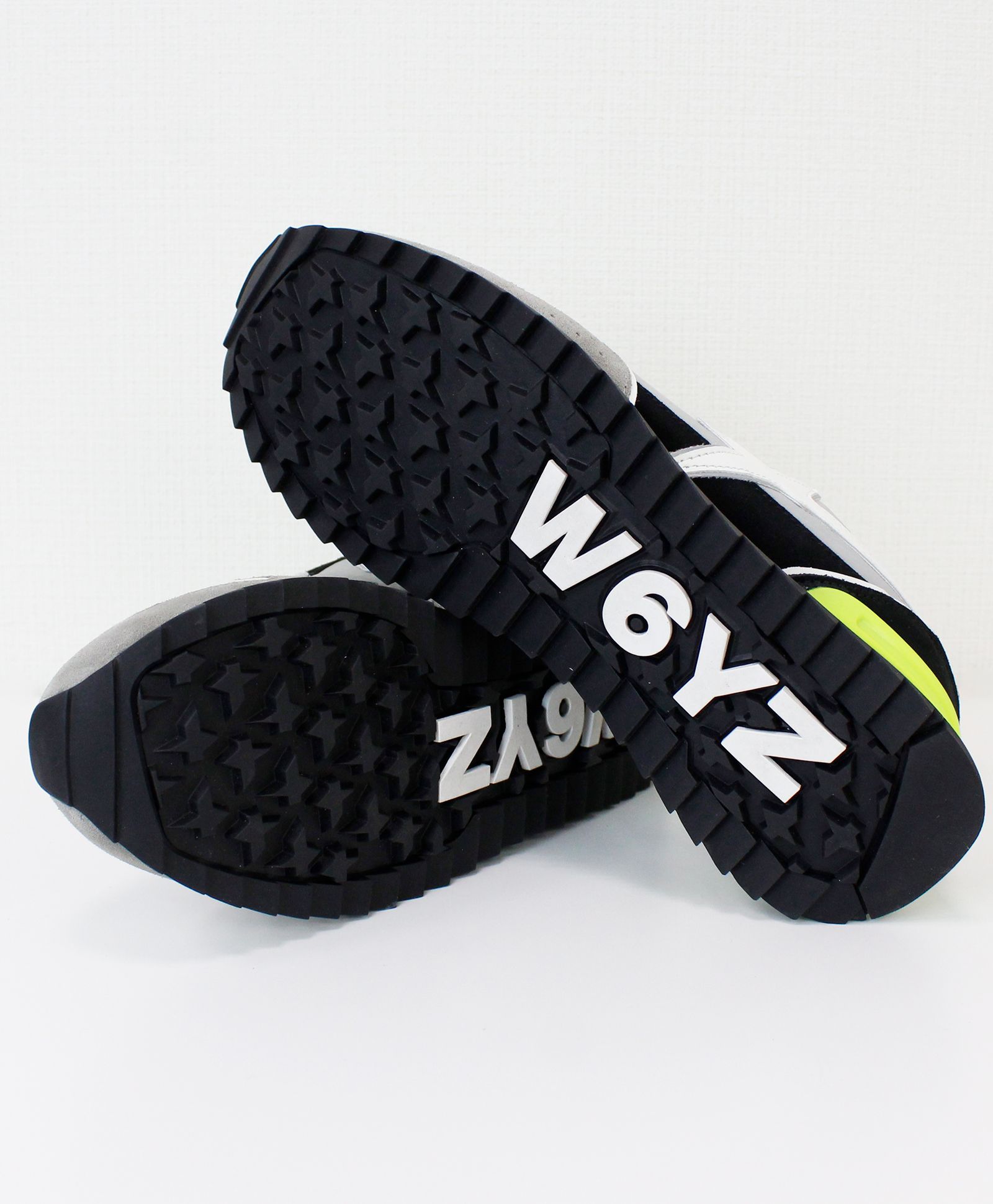 スニーカー / JET-M  / DARK GREY-BLACK-WHITE【39-1B97】