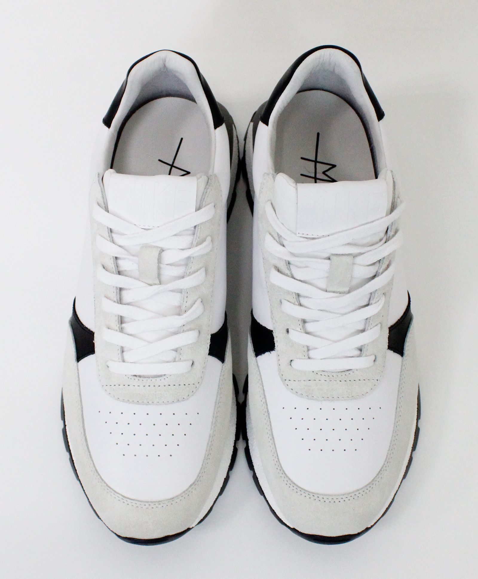 ローカットレザースニーカー / ホワイト / WHITE [MKSH04 ]