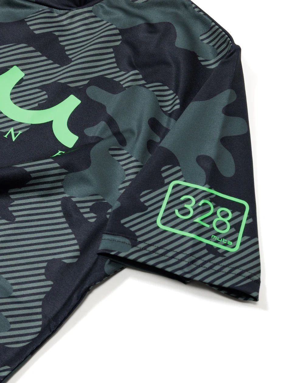 ラッシュTシャツ (ダイアゴナルカモ) / ブラック [MMTK-439010]