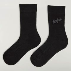 ソックス / Y-3 GRAPHIC CREW SOCKS / BLACK [KR9041-ACCS26]