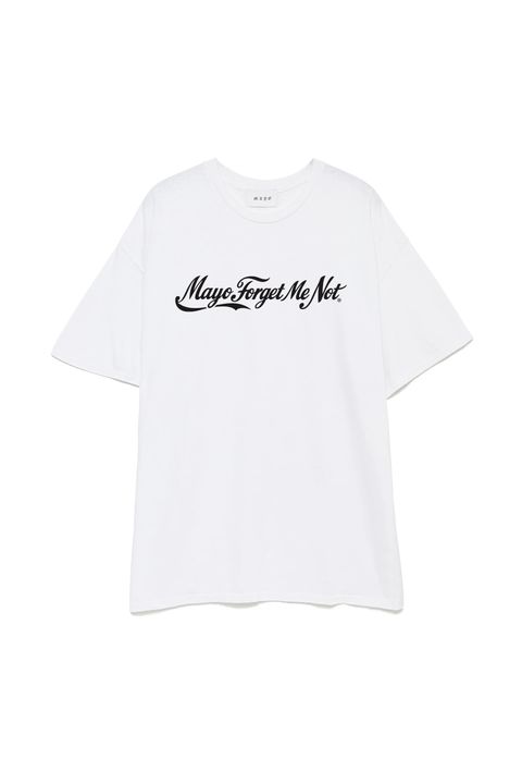ロゴメッセージプリントTシャツ / LOGO MESSAGE PRINT SHORT SLEEVE TEE  / ホワイト[26MY-ST004]