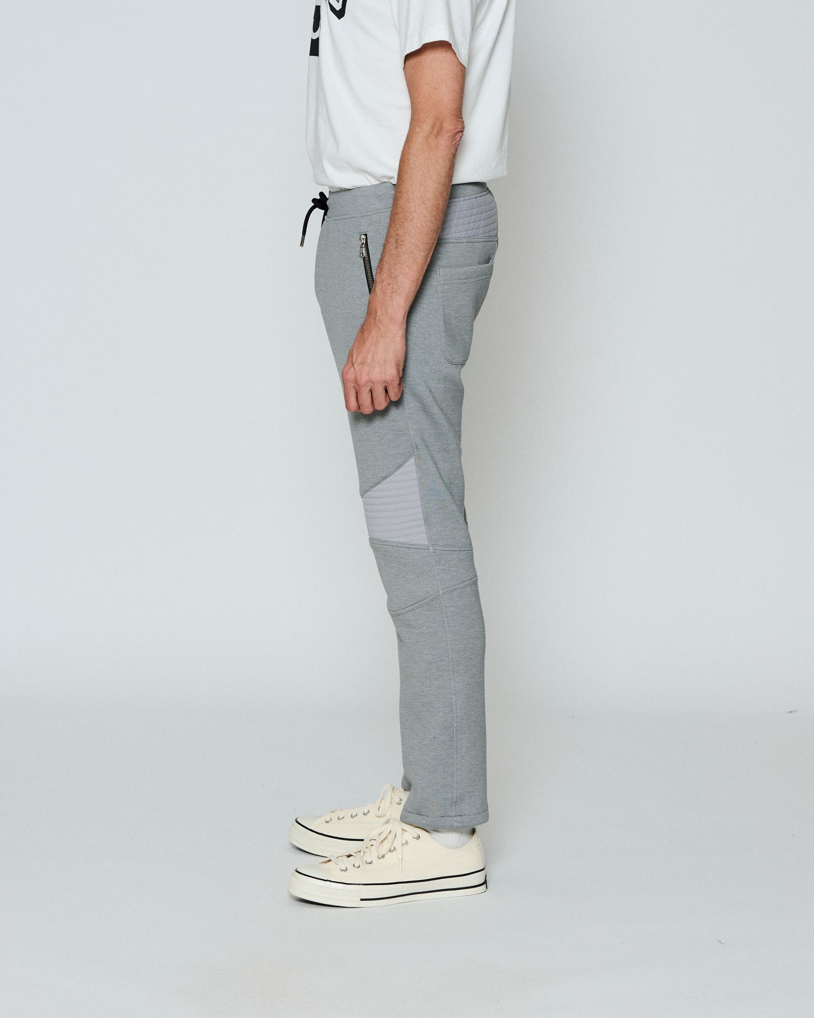 ☆先行予約☆  バイカーパンツ / Double-knit Biker Pants / GREY 【DW2601P】