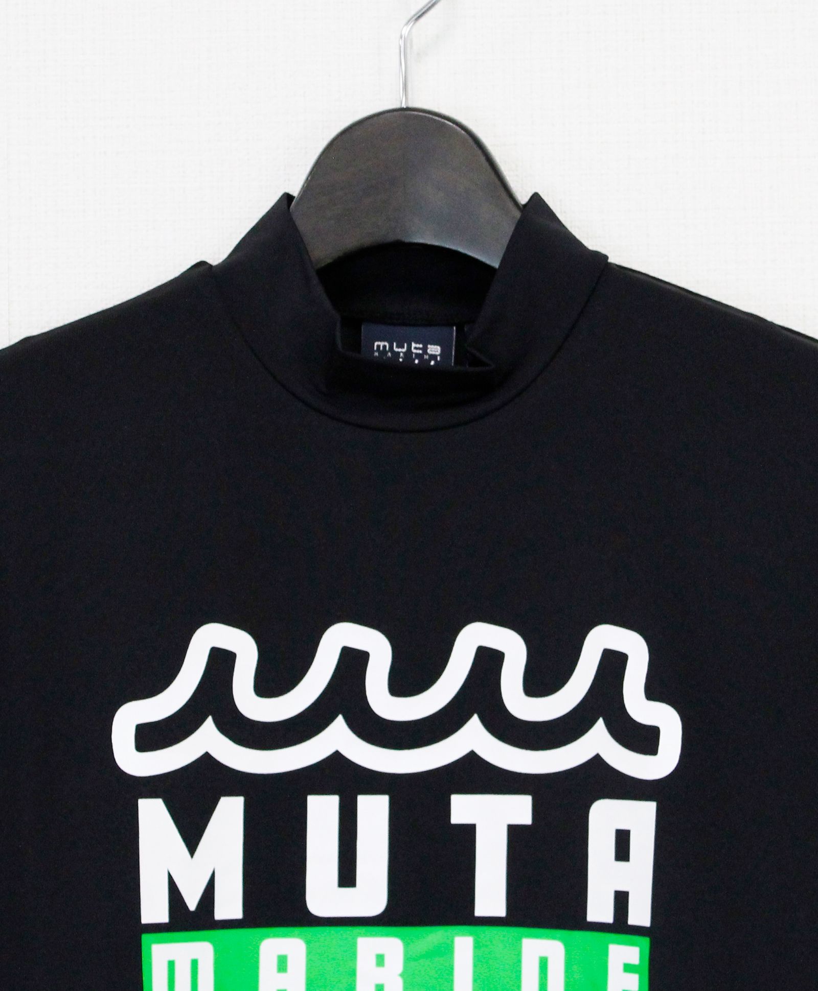 ラッシュロングスリーブTシャツ (BIGロゴ) / ブラック [MMTK-440011]