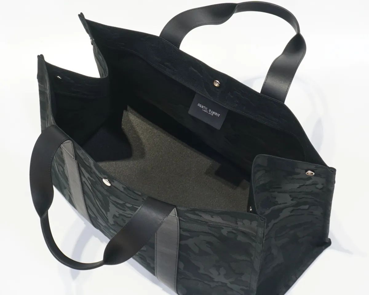 LABEL NOIR / スクエアキャンバストートバッグ GM / 2Colors [Modele 24 (GM)]