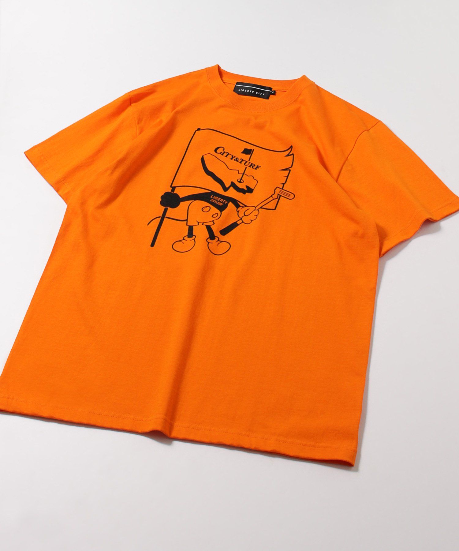 【CITY&TURF】 [MASTERS] Tシャツ / ORANGE [231066MT]