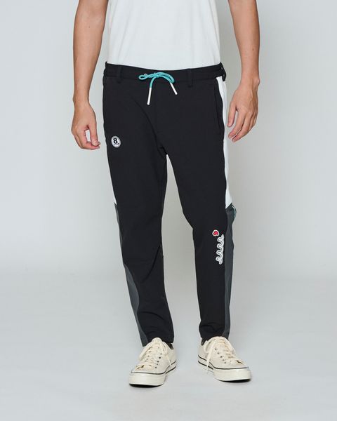 ☆先行予約☆ muta MARINE × ACANTHUS / スイートエクストラロゴラインパンツ / Sweet Extra Logo Line Pants / BLACK 【MA2699】