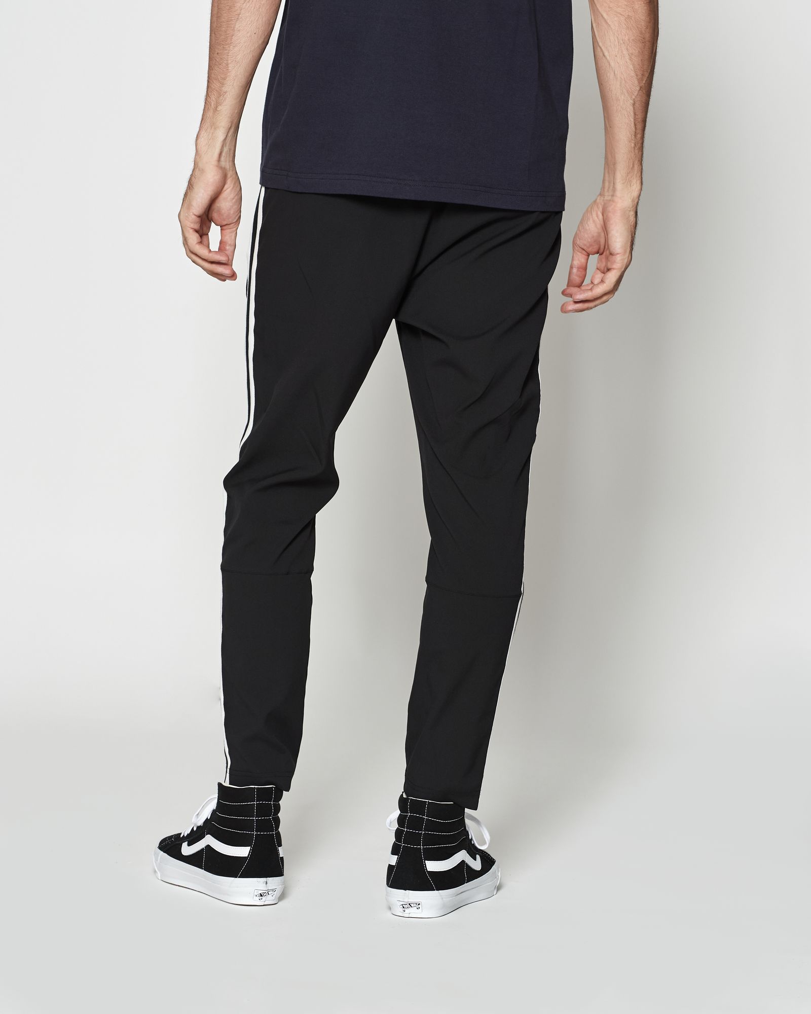 ☆先行予約☆muta MARINE × ACANTHUS / スウィートサイドラインパンツ / sweet side line pants / BLACK 【MA2626】