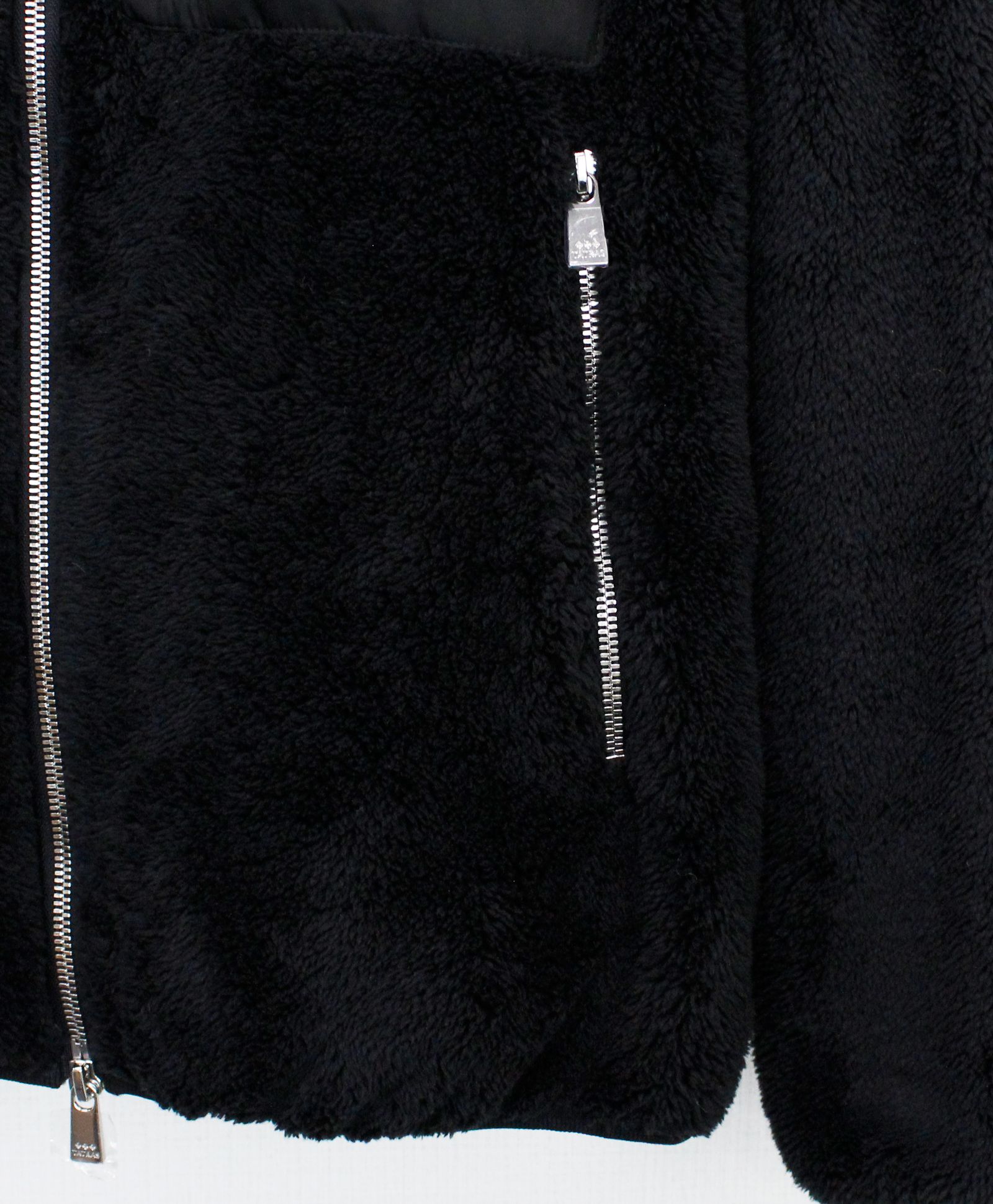 フード付き ボアブルゾン / MENFI /  メンフィ / BLACK [MJXA0212033588]