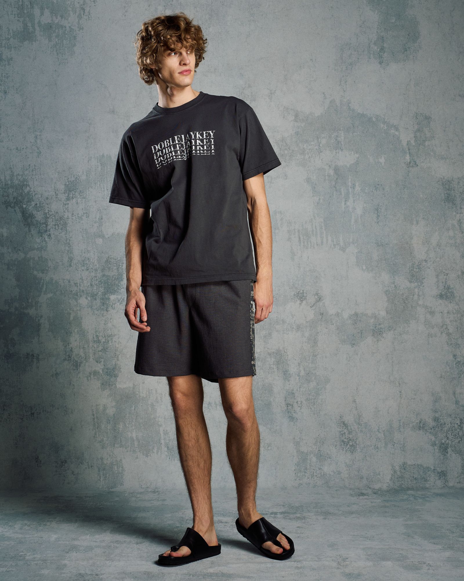 ☆先行予約☆ ダブルジェイケイ Tシャツ /  DOBLEJAYKEY T / BLACK [7403 cj52i]