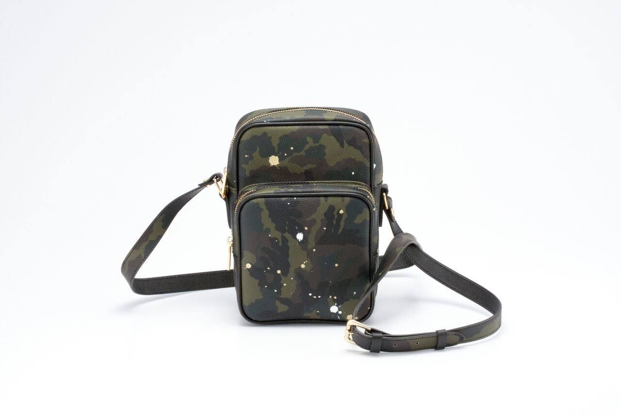 ポケット付き クロスボディバッグ / KHAKI CAMO  [GB1990-PM]