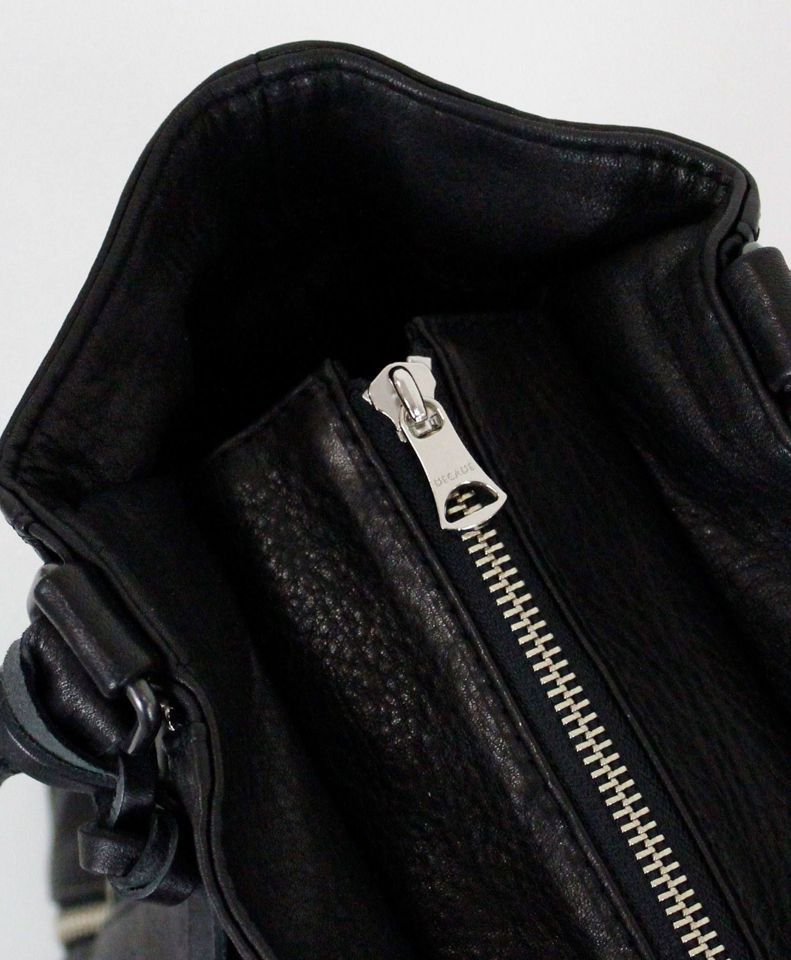 オイルドカウレザー / Wzipトート・バッグ(M) / Oiled Cow Leather Wzip Tote Bag / [DCD-01028]