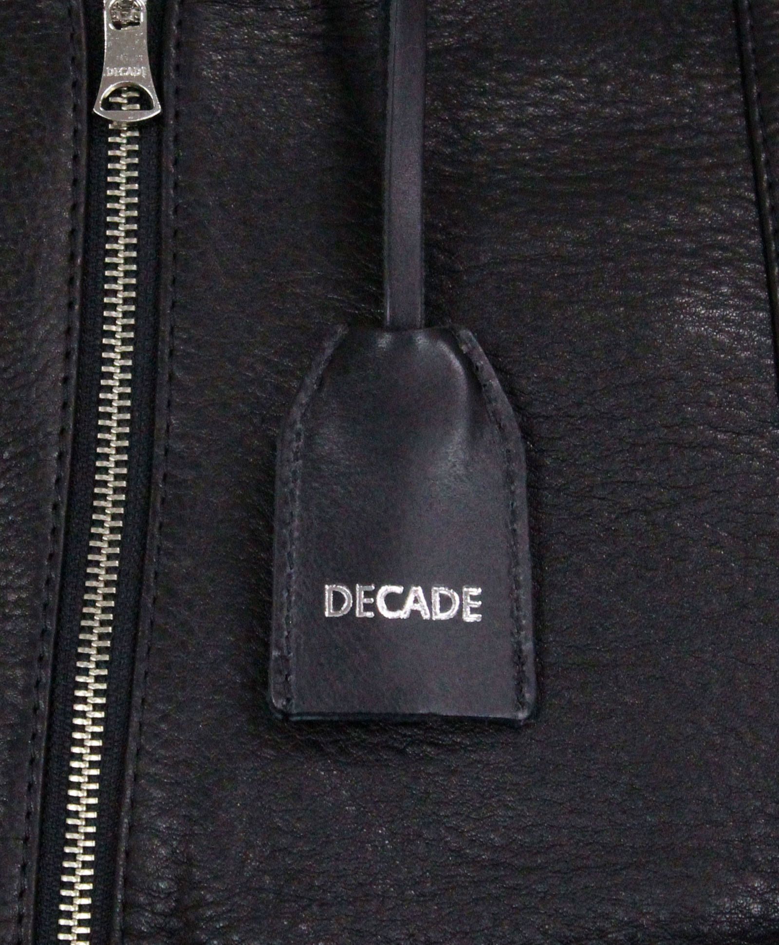 オイルドカウレザー / Wzipトート・バッグ(M) / Oiled Cow Leather Wzip Tote Bag / [DCD-01028]