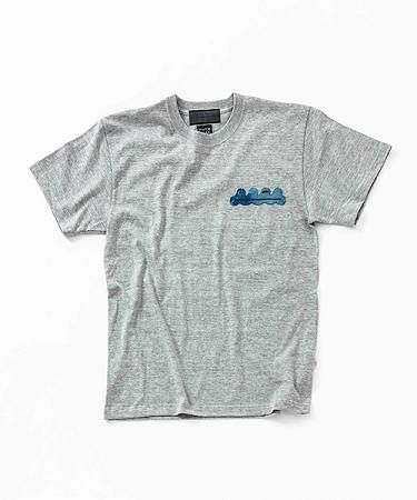 ACANTHUS×muta / アカンサス×ムータ / S/S クルーネックポケットTシャツ / グレー / S/S crew neck Tee