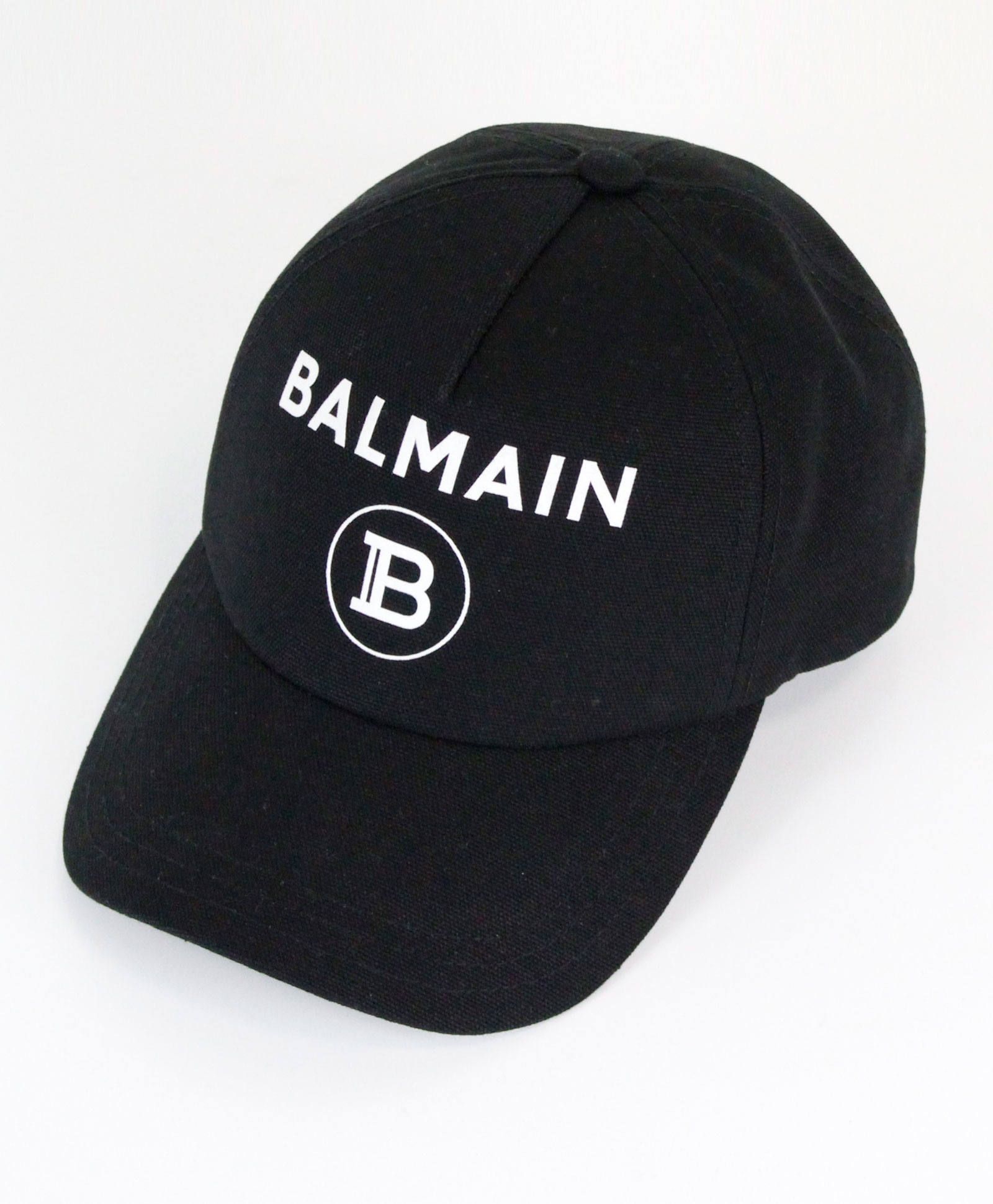 BALMAIN - ロゴ キャップ [TH1A077C188] BLACK(0PA) | MAVERICK GROUP 