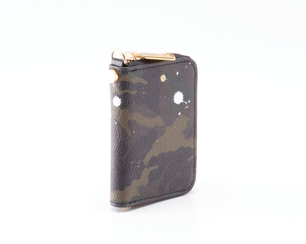 ラウンドジップキーケース / KHAKI CAMO [GBK1965-BLK]