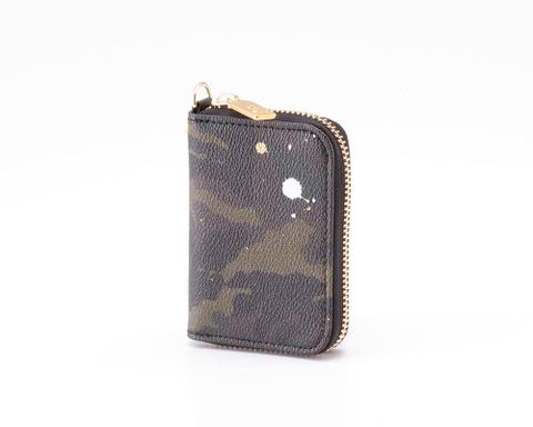 ラウンドジップキーケース / KHAKI CAMO [GBK1965-BLK]
