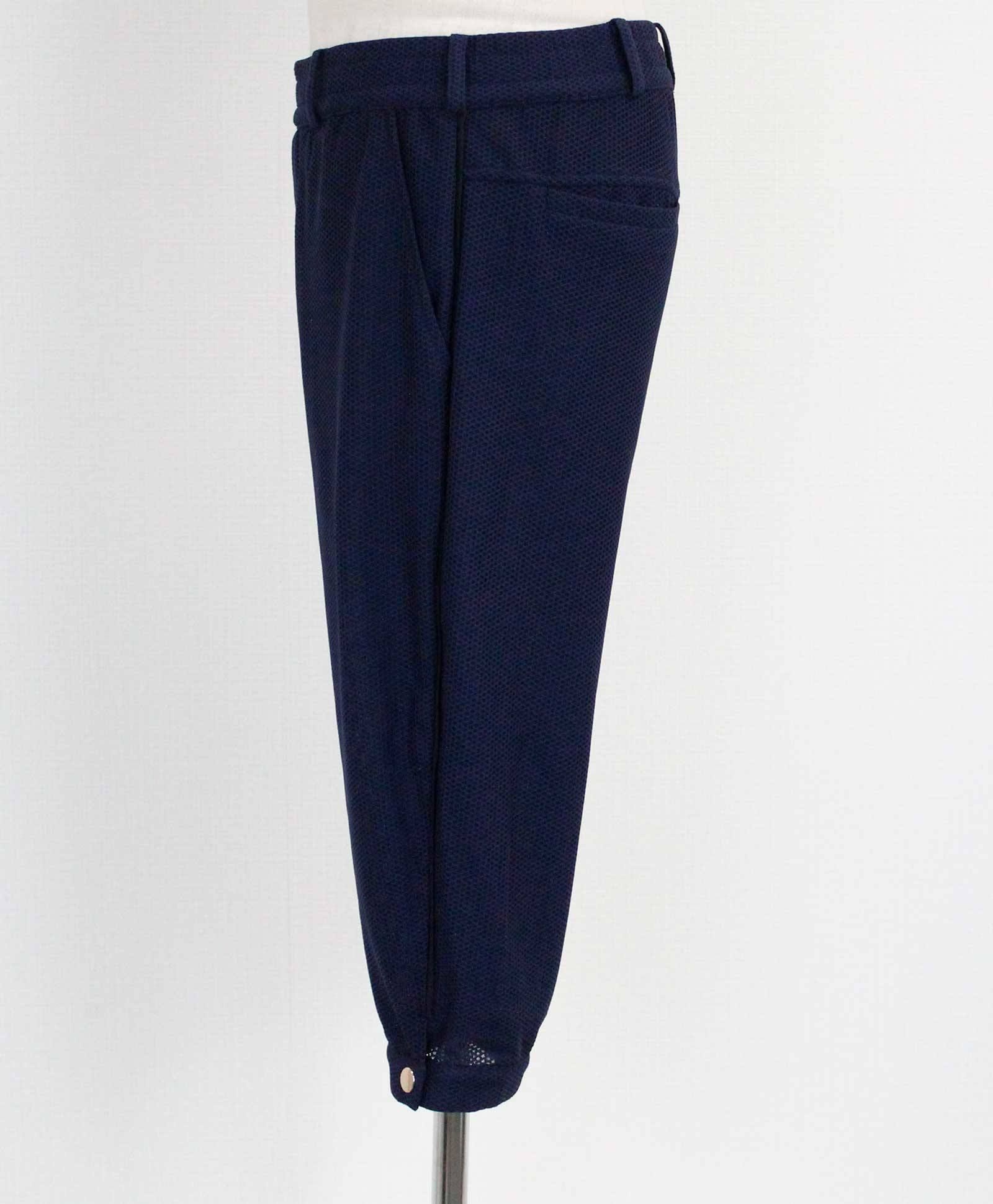 Muta Muta Marine ムータマリン レディース メンズ ストレッチメッシュ クロップドパンツ ネイビー Mmbc Maverick Group Online Store