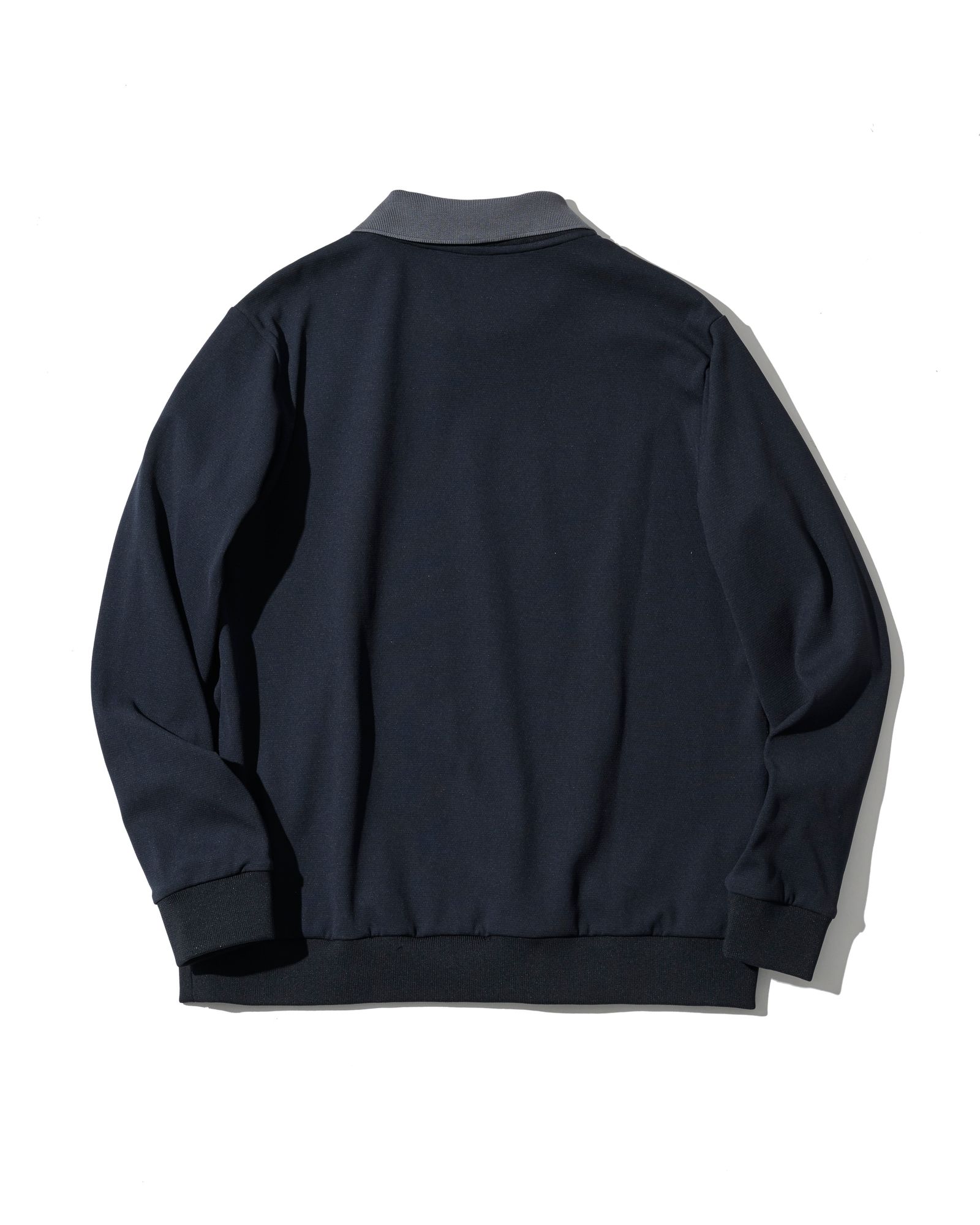 ☆先行予約☆muta MARINE × ACANTHUS  / ポロクルーネックスウェット /  Polo Crewneck / BLACK【MA2710】