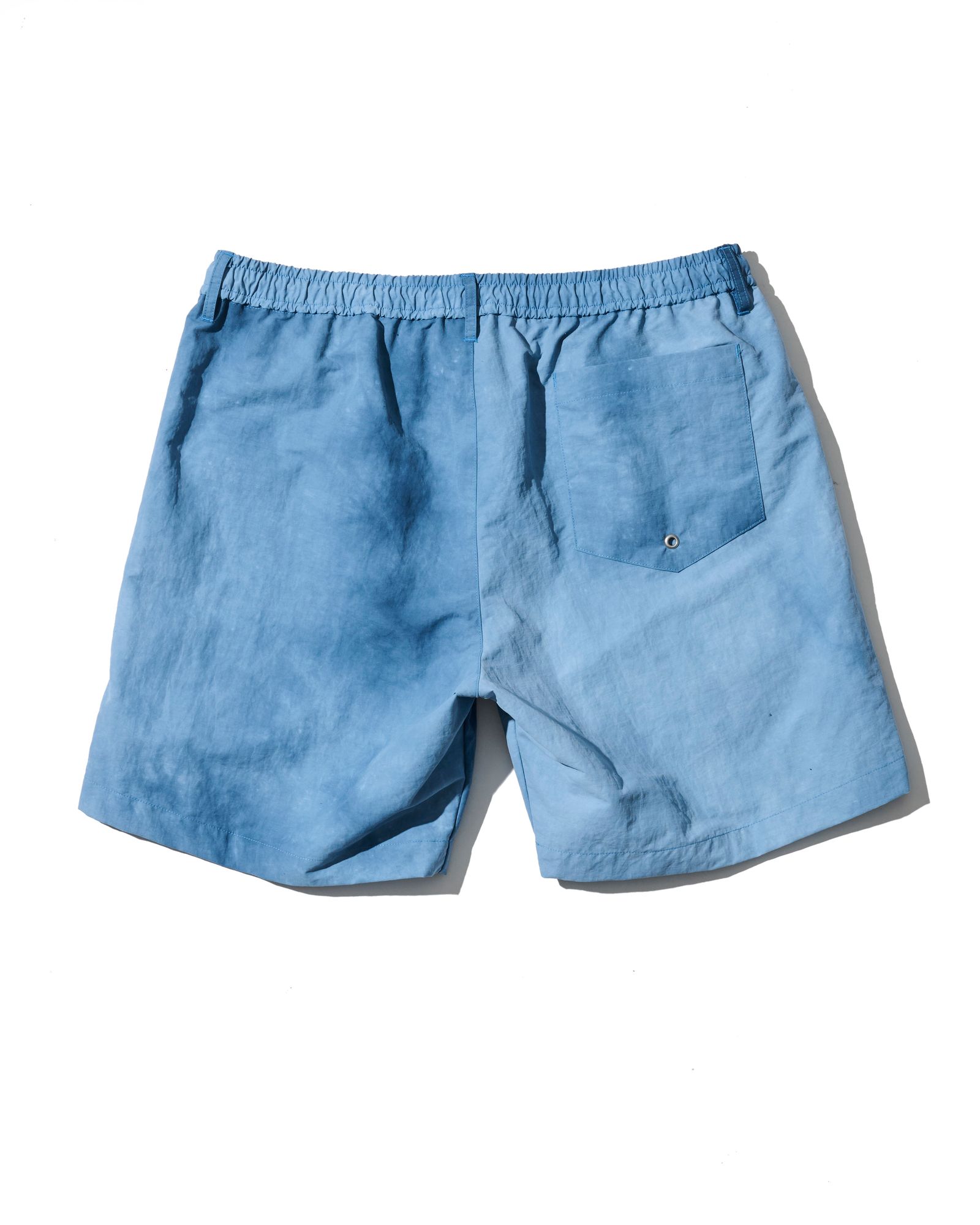 ☆先行予約☆muta MARINE × ACANTHUS  / Wネームロゴショーツ /  W-name logo S/S shorts / BLUE 【MA2729】