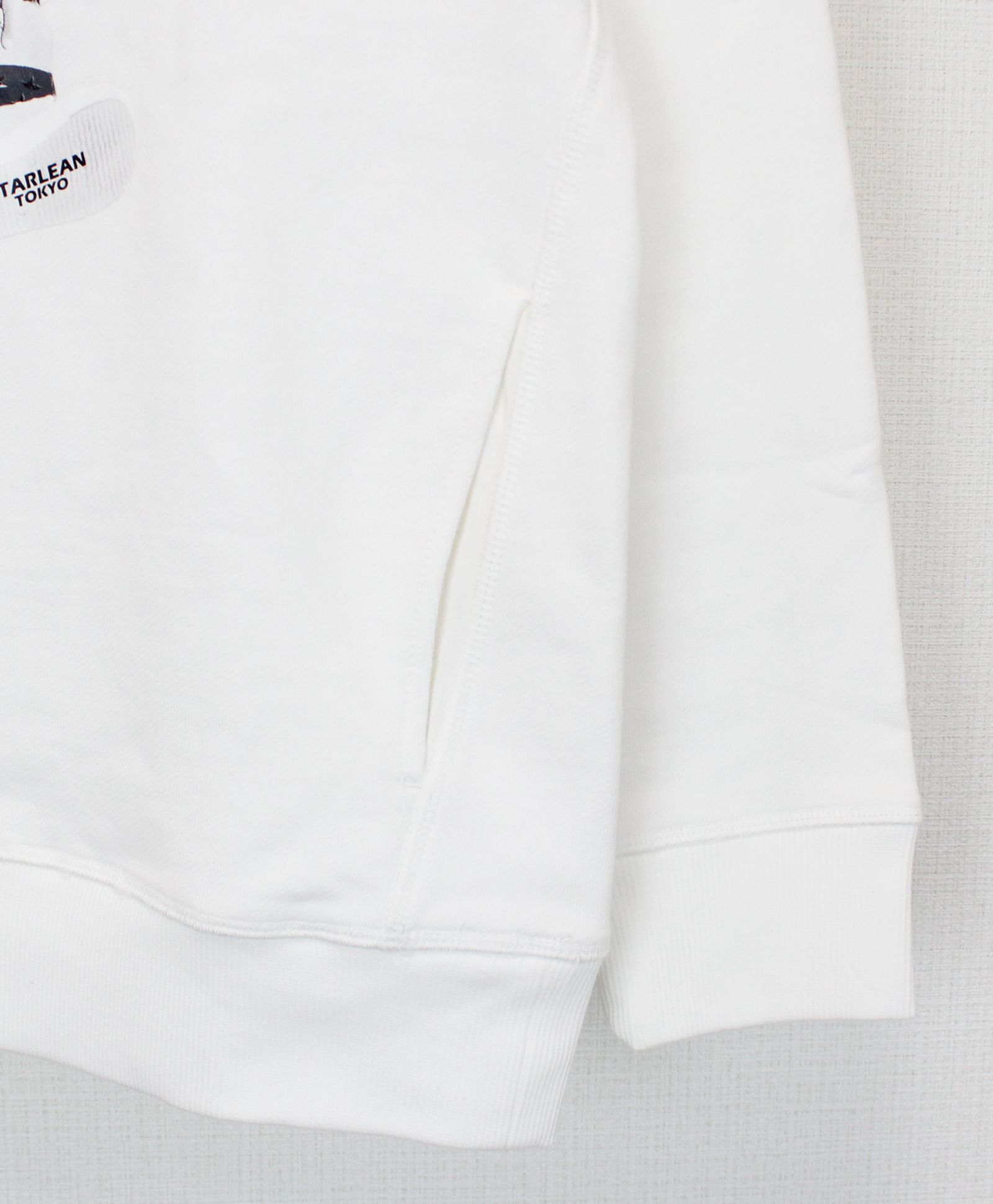 プルオーバーパーカー / SWLLOW BABY HOODIE / WHITE  [SLPP155]
