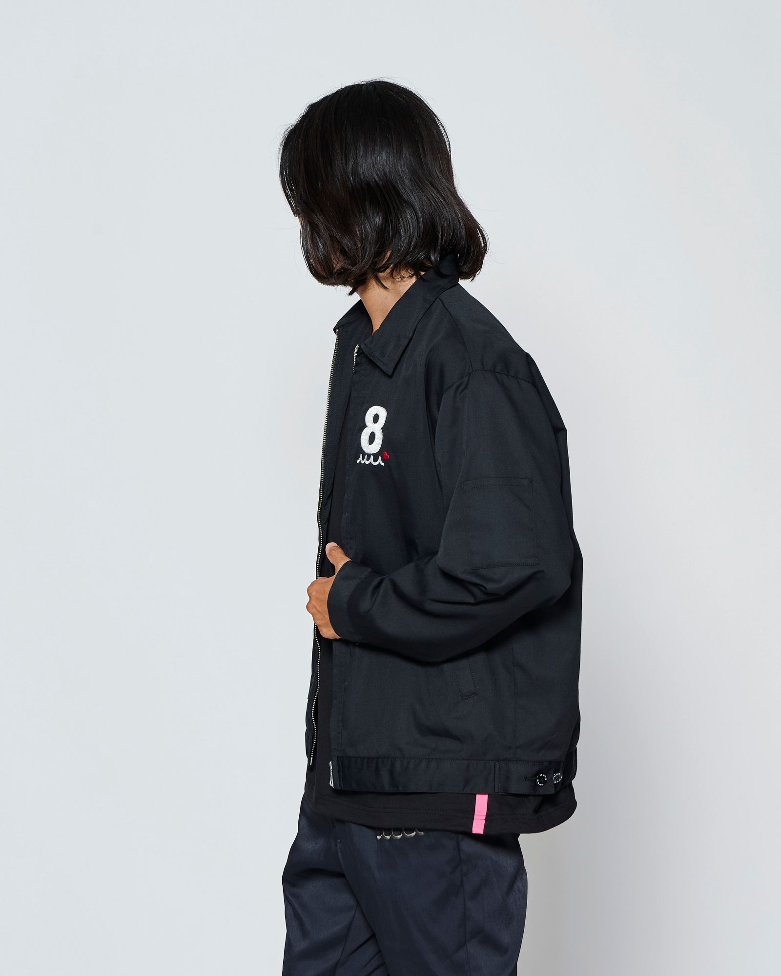 ☆先行予約☆muta MARINE × ACANTHUS  / スーベニアジャケット /  Souvenir Jacket / BLACK【MA2701】
